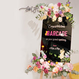 Signature Congratulatory Arcylic Board with Easel stand